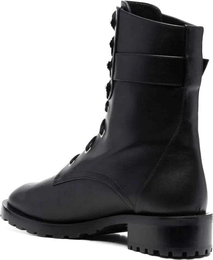 Pearl Buckle Ankle Boots - Image 3