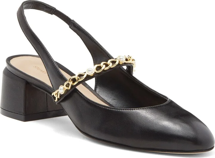 Pearl Chain Slingback Strap