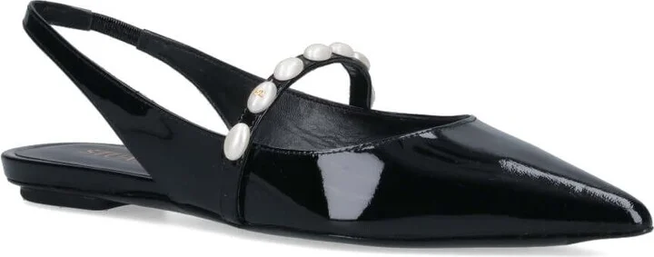 Pearl Detail Slingback - Image 2