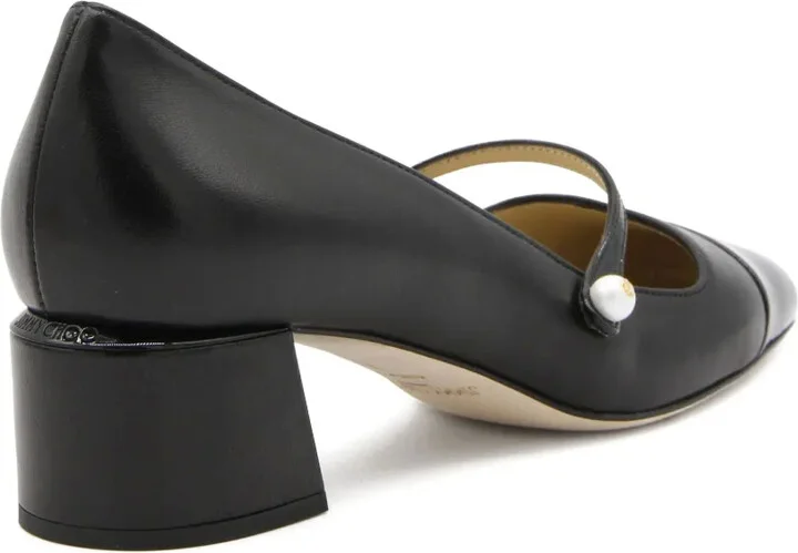 Pearl-Embellished Block-Heel Pumps - Image 4