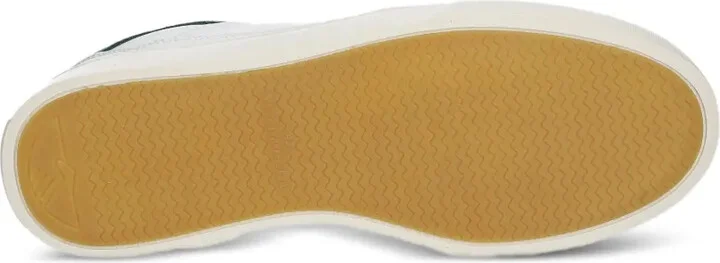 Pearl leather panel trainers - Image 5