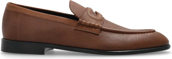 Pearl Loafers Type Shoes, , - Brown