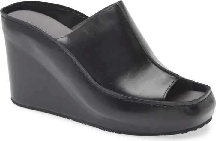 Pearl Platform Wedge Sandal