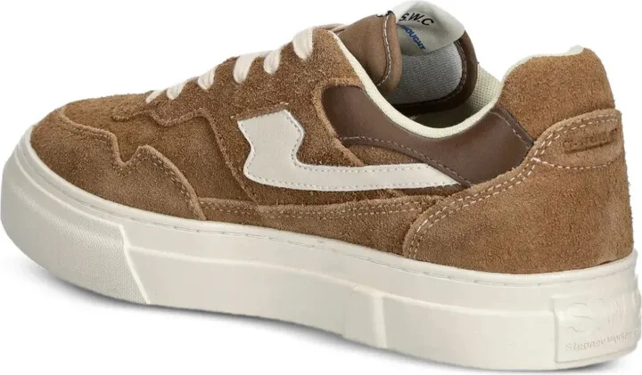 Pearl S-Strike suede panelled trainers - Image 5