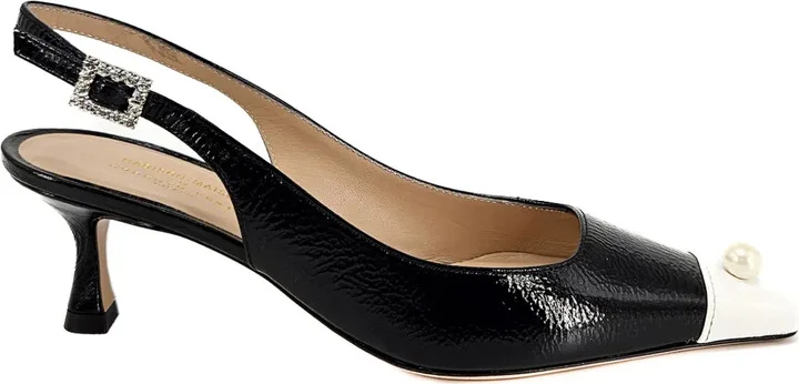 Pearl Slingback Pumps