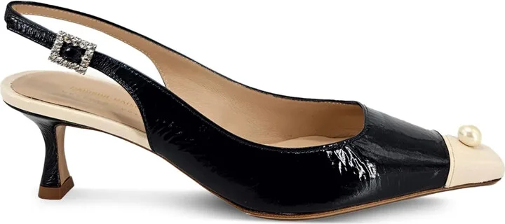 Pearl Slingback Pumps