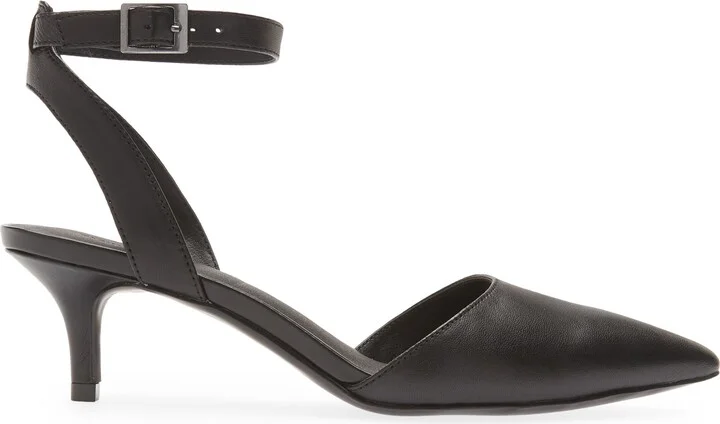 Pearla Kitten Heel Ankle Strap Pump - Image 3