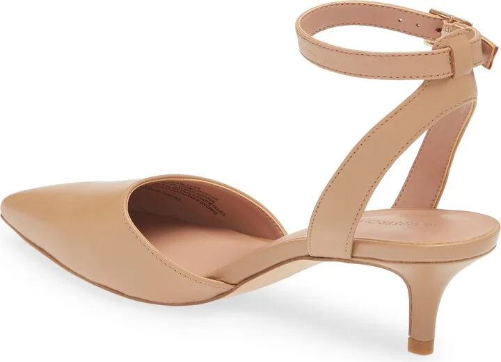 Pearla Kitten Heel Ankle Strap Pump - Image 8