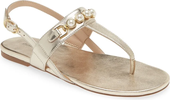 Pearla T-Strap Slingback Sandal