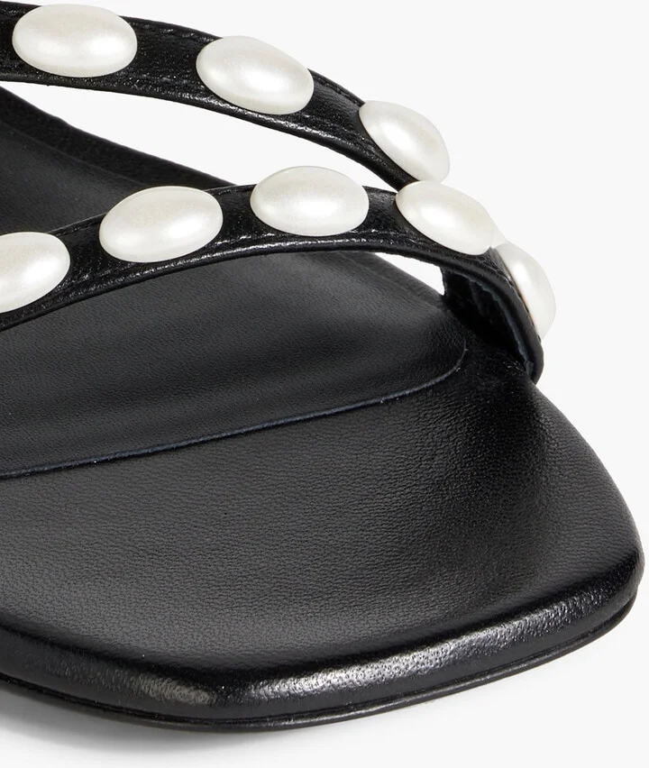 Pearlita 35 faux pearl-embellished leather sandals - Image 7