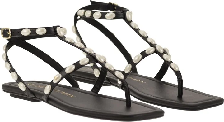 Pearlita - Thong Sandal With Pearls - Image 4