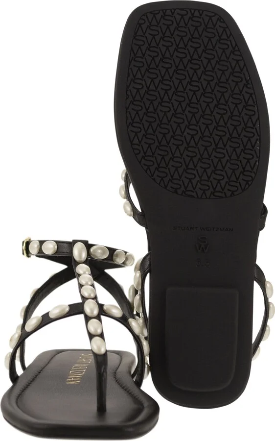 Pearlita - Thong Sandal With Pearls - Image 5