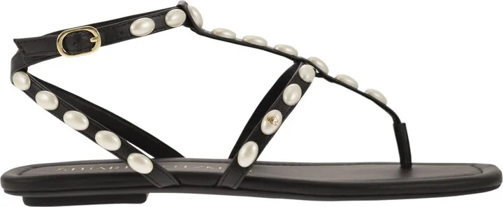 Pearlita - Thong Sandal With Pearls