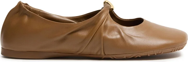 Pebble ballerinas in soft nappa lambskin - Image 2