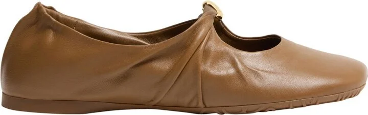 Pebble ballerinas in soft nappa lambskin - Image 9