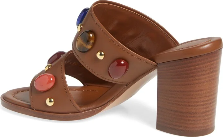 Pebble Crystal Embellished Sandal - Image 2