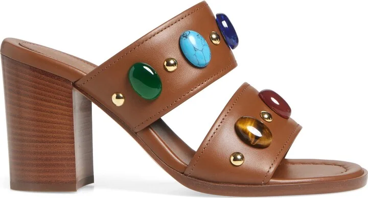 Pebble Crystal Embellished Sandal - Image 3