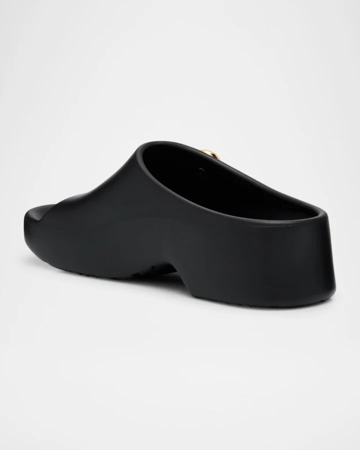 Pebble Foam Button Slide Sandals - Image 3