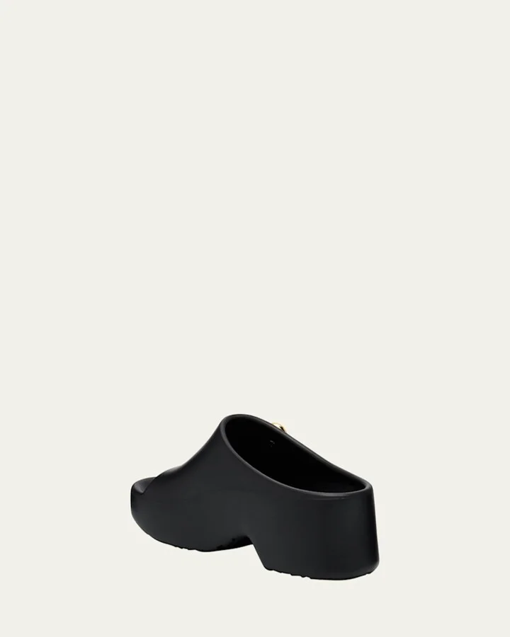 Pebble Foam Button Slide Sandals - Image 2