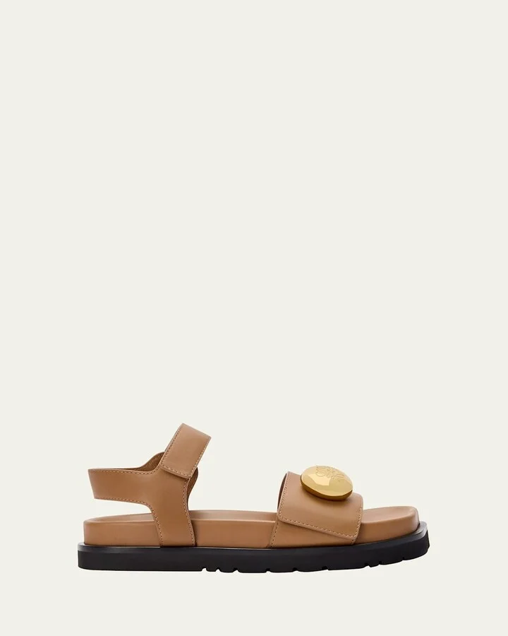Pebble Fussbett Leather Sandals