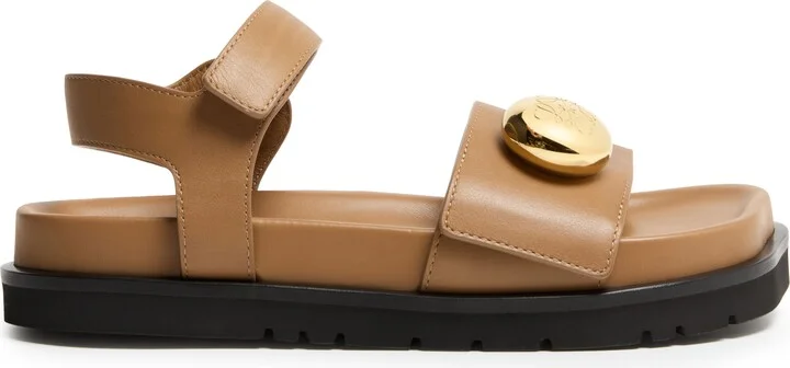 Pebble fussbett sandal in soft calfskin - Image 2
