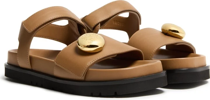 Pebble fussbett sandal in soft calfskin - Image 3