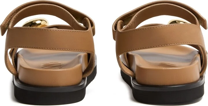 Pebble fussbett sandal in soft calfskin - Image 4