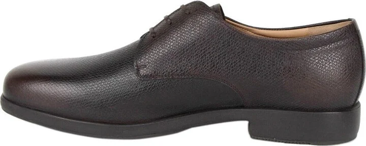 Pebble Leather Oxford Shoe - Image 7