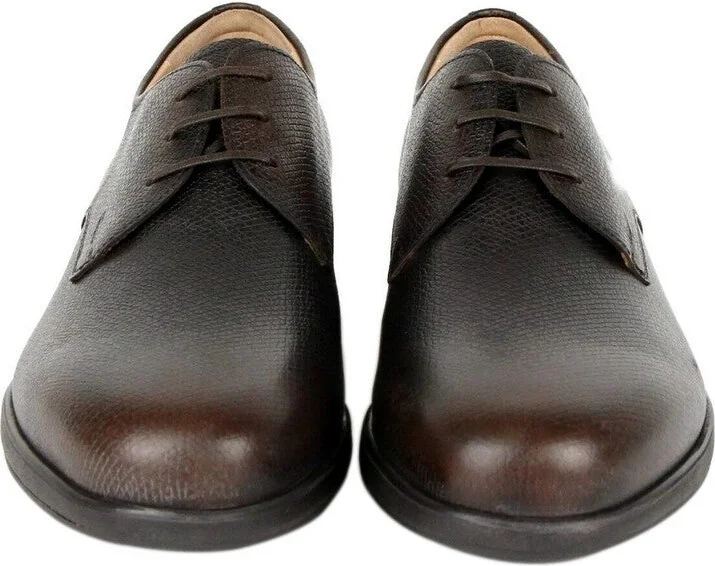 Pebble Leather Oxford Shoe - Image 11