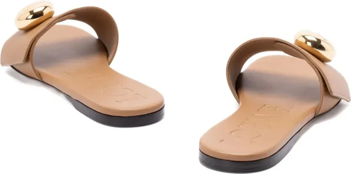 Pebble leather sandals - Image 3
