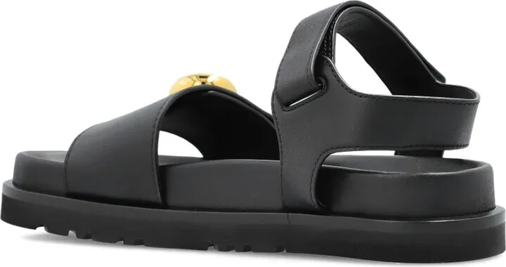 Pebble leather sandals - Image 4