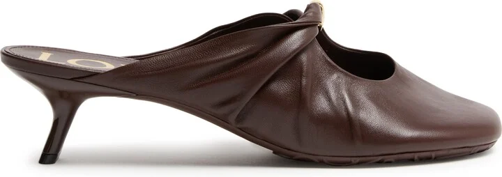 Pebble mules in soft nappa lambskin - Image 2