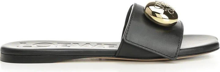 Pebble Sandals Black