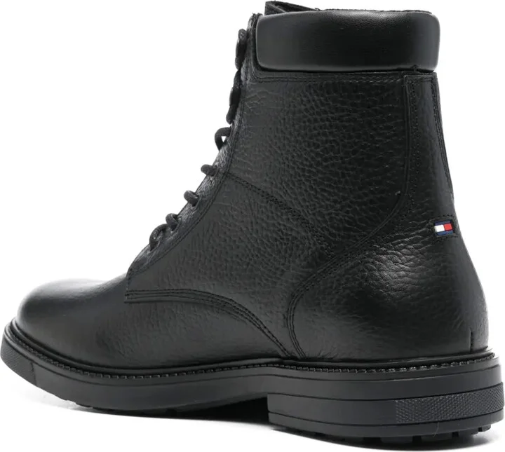Pebbled-Leather Boots - Image 3