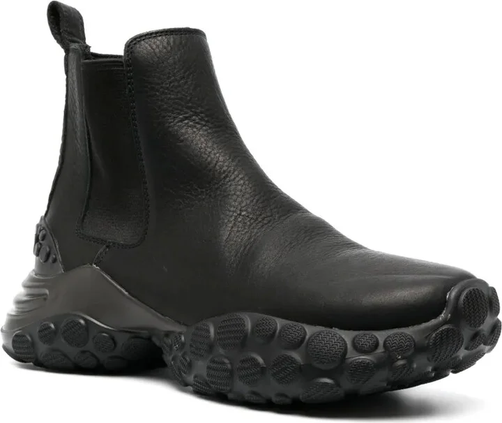 Pebbled Leather Chelsea Boots - Image 2