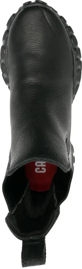 Pebbled Leather Chelsea Boots - Image 4