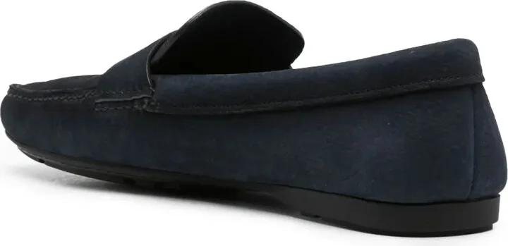Pebbled-Leather Loafers - Image 3