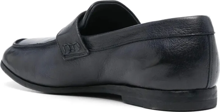 Pebbled-Leather Loafers - Image 3