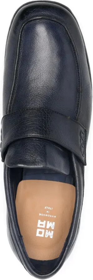 Pebbled-Leather Loafers - Image 4
