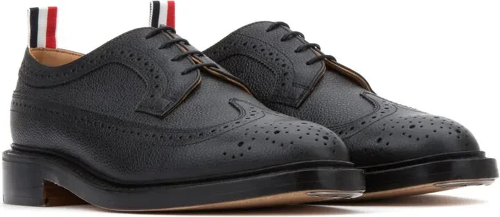 Pebbled Leather Longwing Brogues - Image 2
