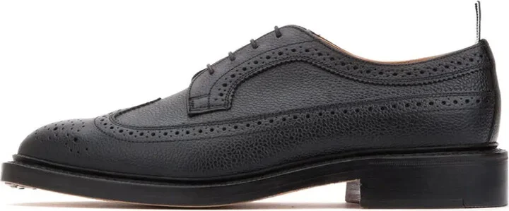 Pebbled Leather Longwing Brogues - Image 3
