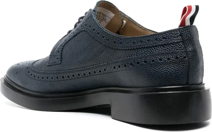 Pebbled Leather Longwing Brogues - Image 3