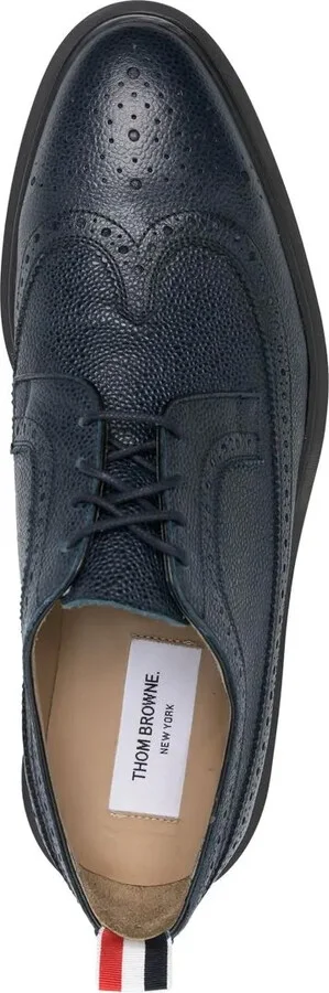 Pebbled Leather Longwing Brogues - Image 4