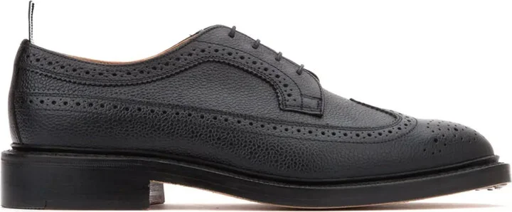 Pebbled Leather Longwing Brogues