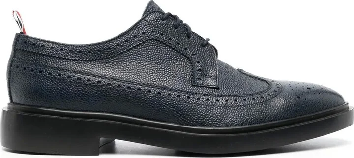 Pebbled Leather Longwing Brogues