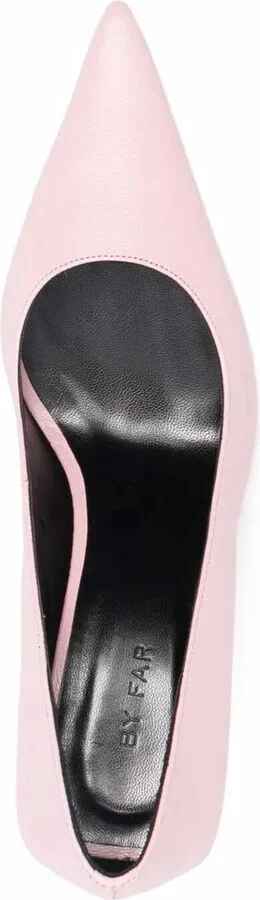 Pebbled-Texture Pointed-Toe Pumps - Image 4