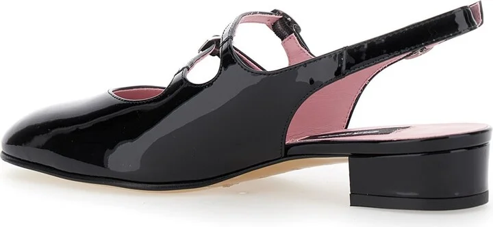 'peche' Black Mary Jane Pumps In Patent Leather Woman - Image 2