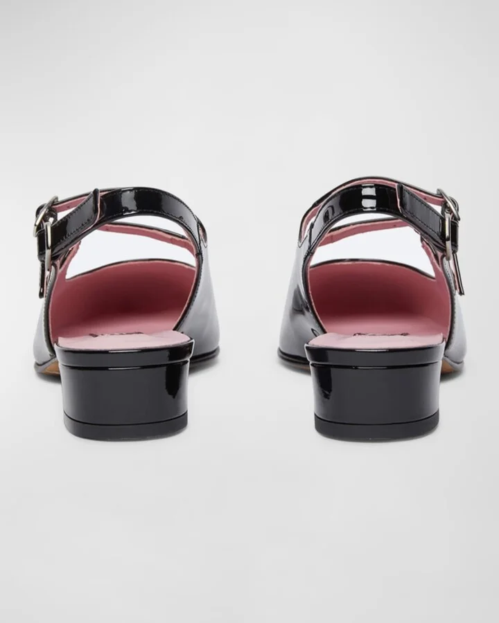 Peche Mary Jane Slingback Ballerina Flats - Image 7