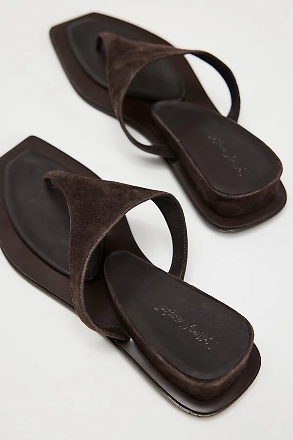 Pedestal Wedge Sandals - Image 3