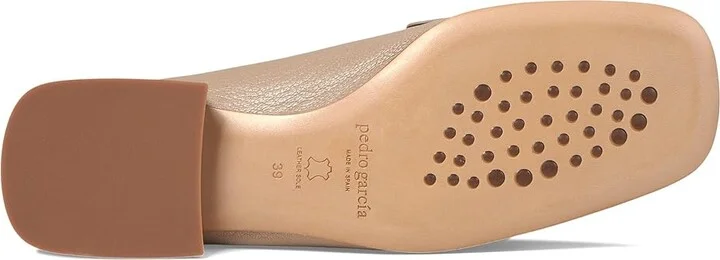 Pedro Garcia Gizi Women's Flat Shoes Taupe : EU 38 (US Women's 8) M, Leather - Image 3